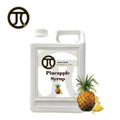 SAMPLE Market Favorite Pineapple Syrup For Bubble Milk Tea Ingredient